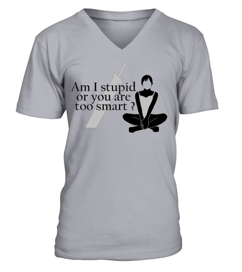 Stupid Girl V-Neck T-shirt