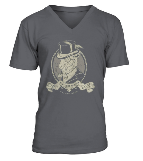 The Learned Goat  Mens TShirtFHNOLRC Shirt V-Neck T-shirt