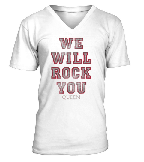 We Will Rock You Queen shirt V-Neck T-shirt