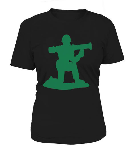 Army Men Kneeling Bazooka 1c Women's T-Shirt