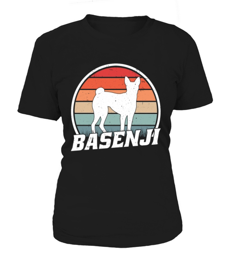 Basenji Retro Congo Terrier Vintage Women's T-Shirt