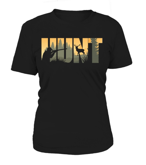 Buck Deer Hunting Hunter Vintage Women's T-Shirt