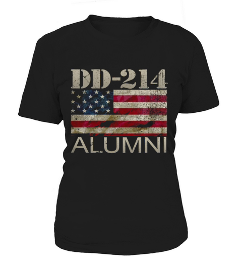 Dd 214 Army Alumni Frontside Women's T-Shirt