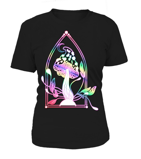 Goblincore Dark Academia Aesthetic Mushroom Women's T-Shirt