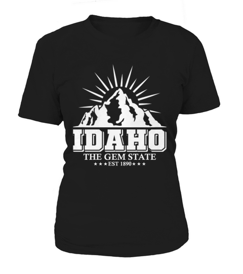 Idaho Mountains Vintage Women's T-Shirt