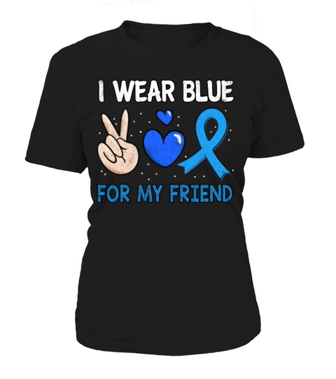 In November Blue For Friend Diabetes Awareness Women's T-Shirt