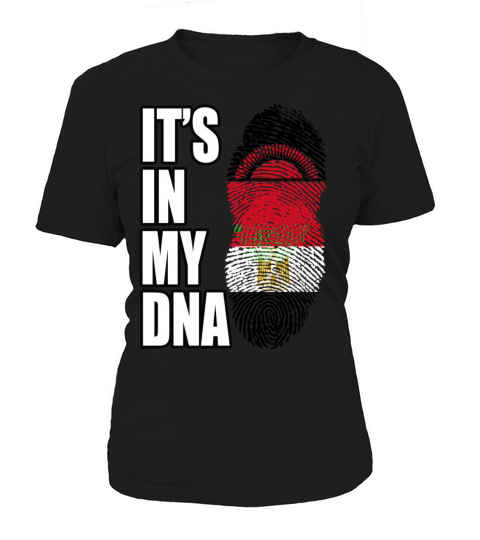 Malawian And Egyptian Mix Heritage DNA Flag Women's T-Shirt