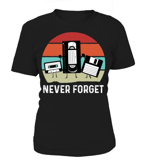 Never Forget Vintage Cassette Tape Women's T-Shirt