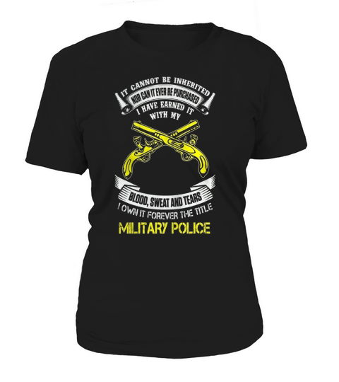 Own forever the title military police shirt Women's T-Shirt