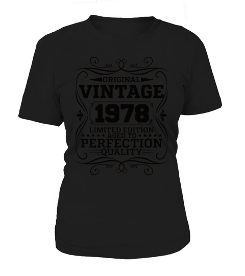 Vintage 1978 Original Limited Edition Women's T-Shirt