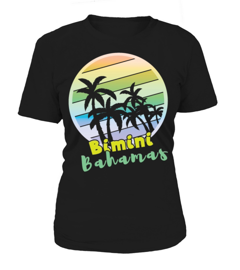 Vintage Beach Bahamas 2022 Tropical Hello Summer Women's T-Shirt