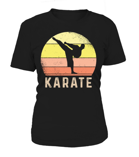 Vintage Retro Karate Women's T-Shirt