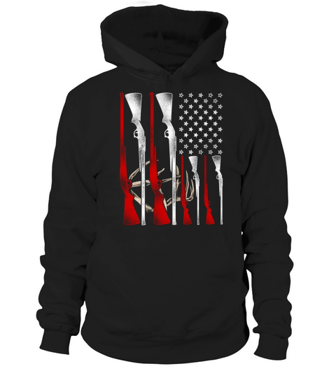 Buck Deer Hunting Hunter Usa Hoodie Unisex