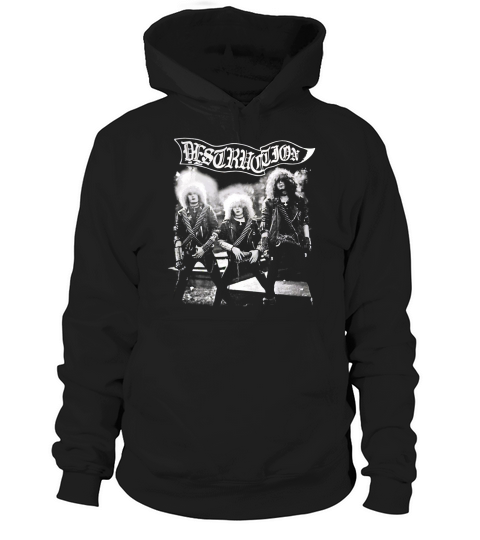 Destruction band tshirt Hoodie Unisex