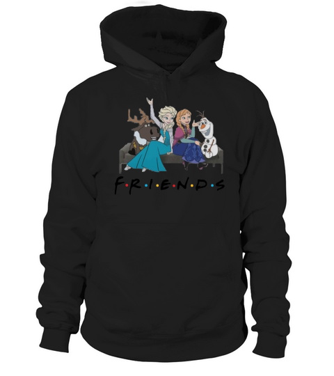 Friends Tv Show Frozen Characters shirt Hoodie Unisex