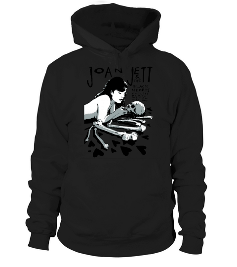 Joan Jett - The Blackhearts Tshirt Hoodie Unisex