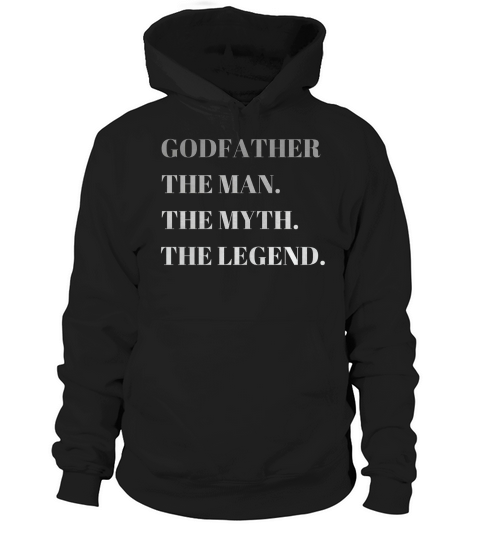 parrain l&#39;homme le mythe la légende t-shirt fête des pères tee 52x Hoodie Unisex