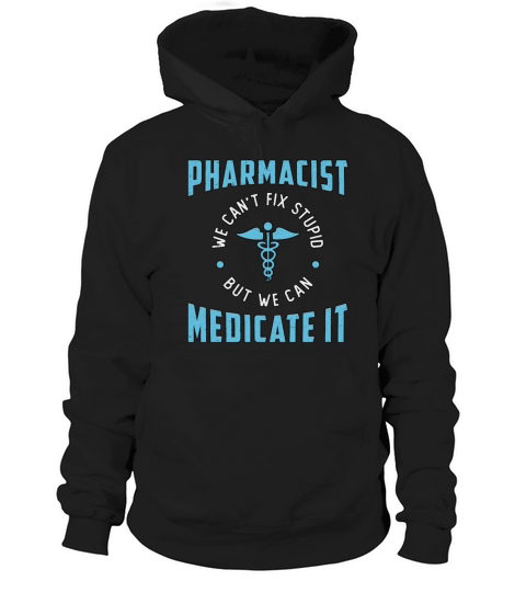 Pharmacy Technician Pharmacist Medicate It Tech Hoodie Unisex