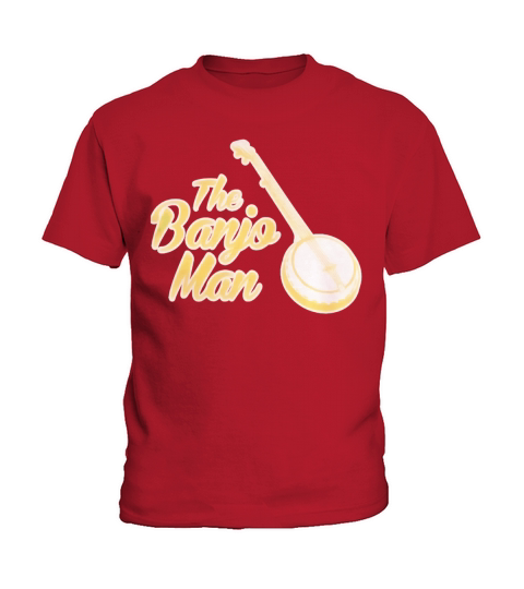 Banjo Man Musician TShirt Kids T-Shirt