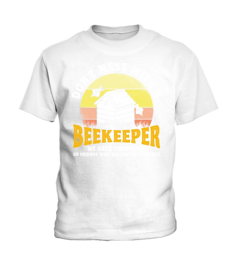 Beekeeping Apiculturist Bee Support Beekeeper Kids T-Shirt