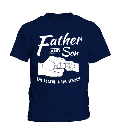 Father and Son Matching outfits The Legend and the Legacy Kids T-Shirt