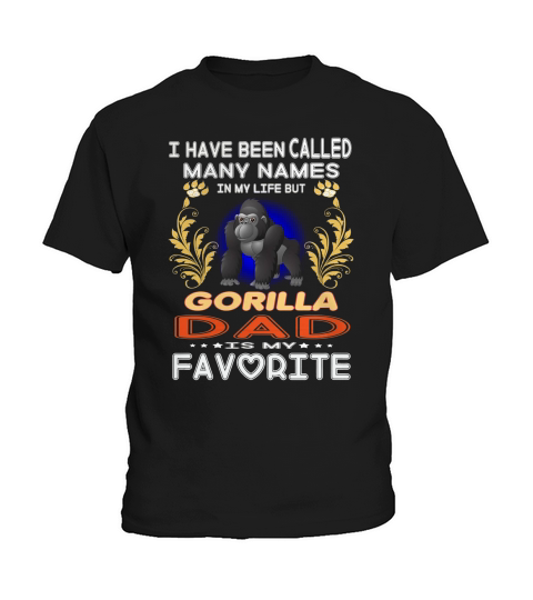 GORILLA Dad Is My Favorite Kids T-Shirt