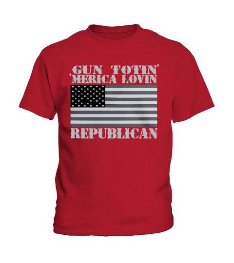 Gun Totin Republican t-shirt Kids T-Shirt