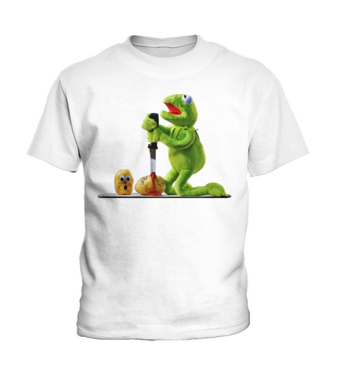 Kermit tötet Kartoffeln T-Shirt Kids T-Shirt