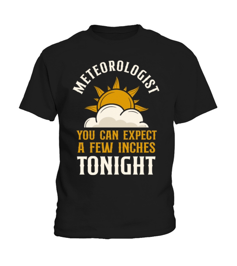 Meteorologist Weather Forecast Kids T-Shirt