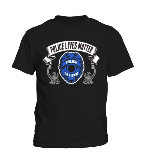 Police officer - Police lives matter - Policeman T-Shirt Kids T-Shirt