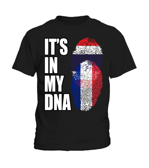 Thai And French Vintage Heritage DNA Flag Kids T-Shirt