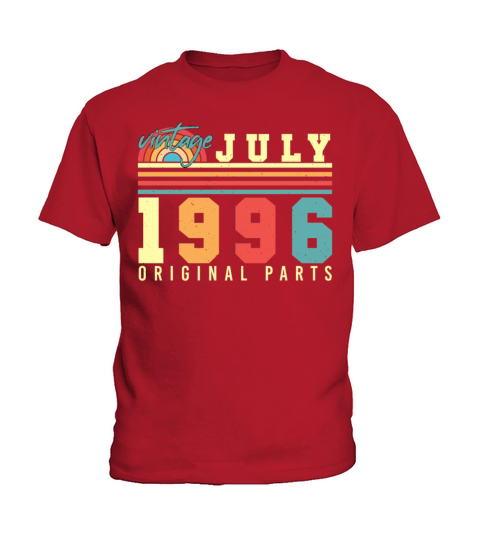 Year Of Construction 1996 In July Kids T-Shirt