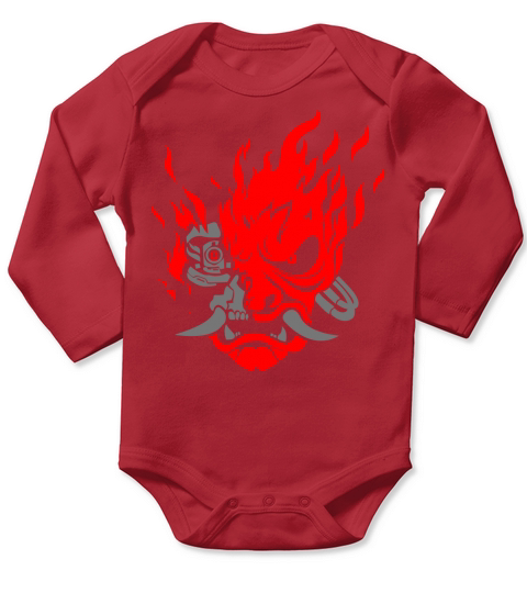 Cyberpunk 2077 - Samurai Demon Long Sleeve Baby One-Piece