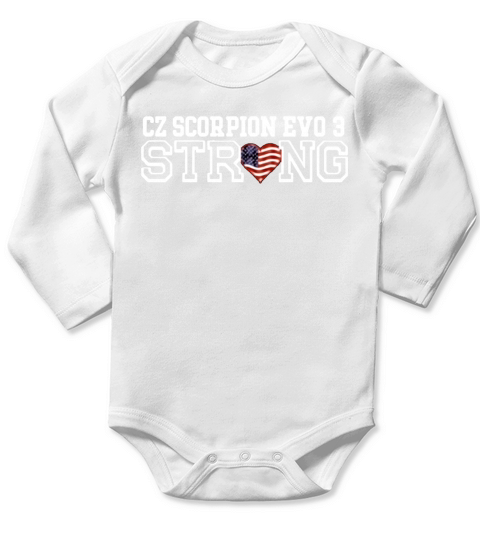 CZ Scorpion Evo 3 Strong Gun Long Sleeve Baby One-Piece