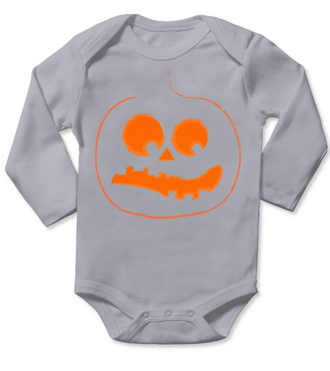 Halloween pumpkin Long Sleeve Baby One-Piece