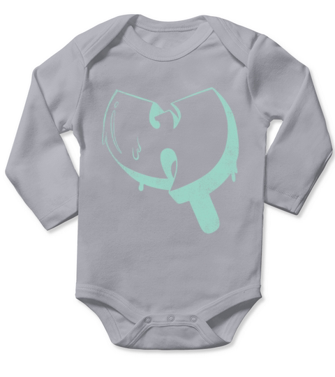ice cream wutang mint Long Sleeve Baby One-Piece