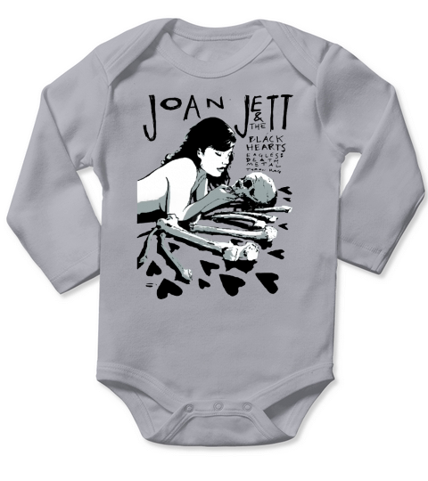 Joan Jett - The Blackhearts Tshirt Long Sleeve Baby One-Piece
