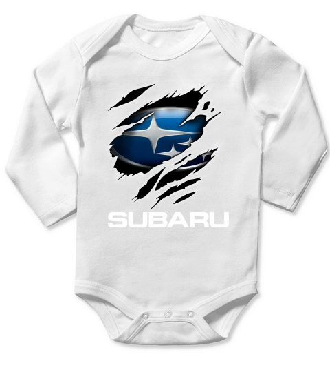 LIMITTED EDITION SUBARU Long Sleeve Baby One-Piece