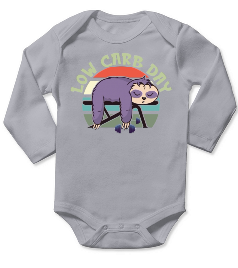 Low carb day Long Sleeve Baby One-Piece