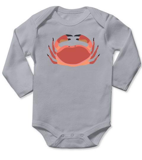 Ocean creatures  24 Long Sleeve Baby One-Piece