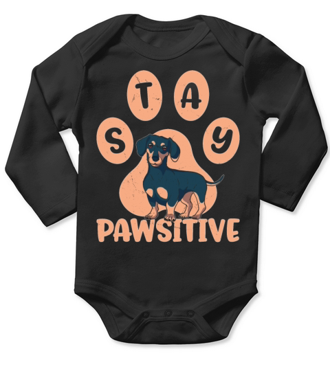 Pet Owner Dachshund Animal Dog Lovers Lifestyles Long Sleeve Baby One-Piece
