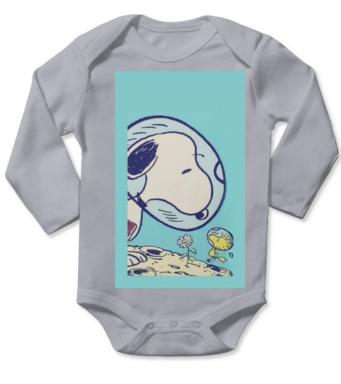 Snnopy Peanuts, snoopy love - iPhone 6/6s Long Sleeve Baby One-Piece