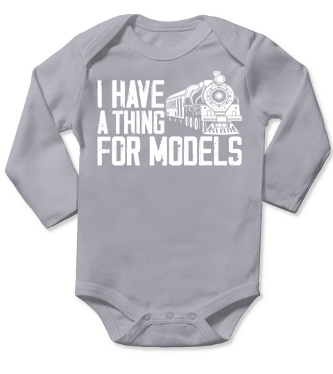 Steam Train Driver Trainspotting Long Sleeve Baby One-Piece