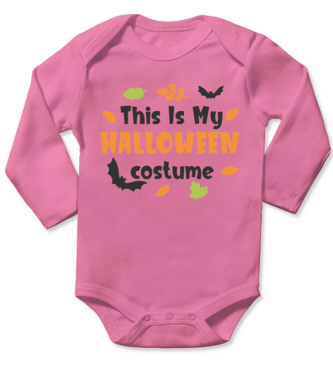 this is my halloween costume Long Sleeve Baby One-Piece
