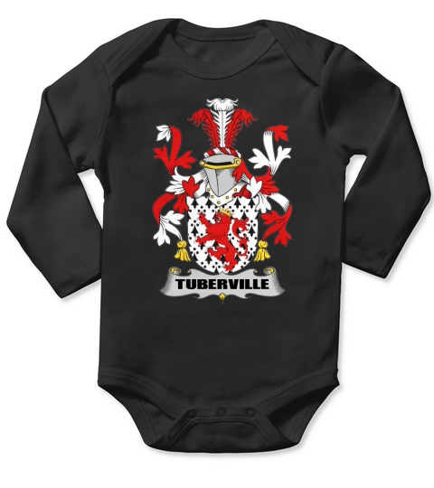 Tuberville Family Crest Irish Family Crests II Long Sleeve Baby One-Piece