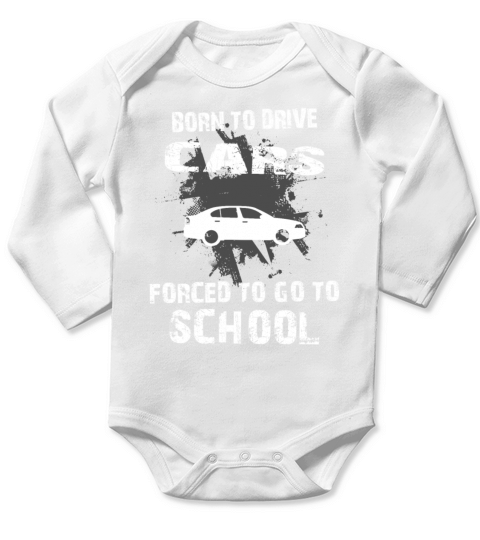 VINTAGE CAR VINTAGE RACING Long Sleeve Baby One-Piece