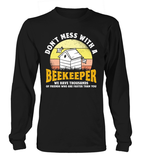 Beekeeping Apiculturist Bee Support Beekeeper Long sleeved Unisex