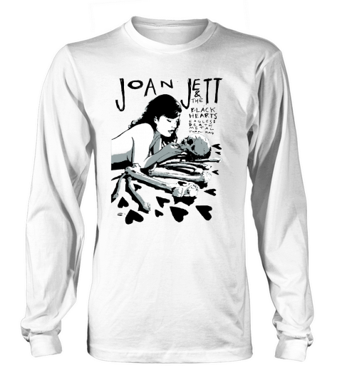 Joan Jett - The Blackhearts Tshirt Long sleeved Unisex