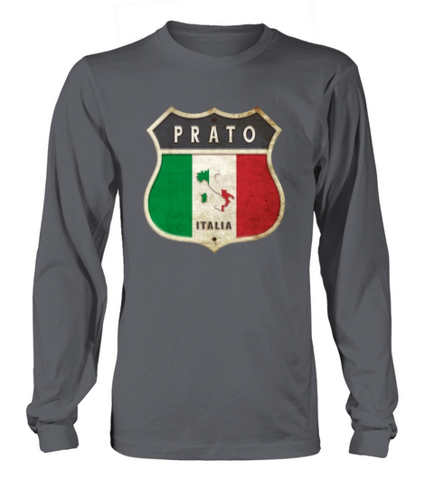 Prato Italy coat of arms flags design Long sleeved Unisex