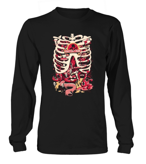 RICK &amp;amp; MORTY ANATOMY PARK Long sleeved Unisex